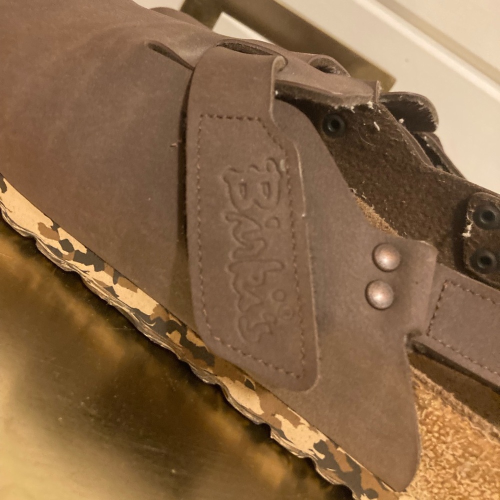 Birkenstocks Birki’s rare camouflage sole clogs - Picture 2 of 6